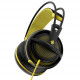 Наушники SteelSeries Siberia 200 (51138) Yellow, 2 x Mini jack (3.5 мм), накладные, кабель 1.8 м